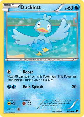Ducklett card from Emerging Powers