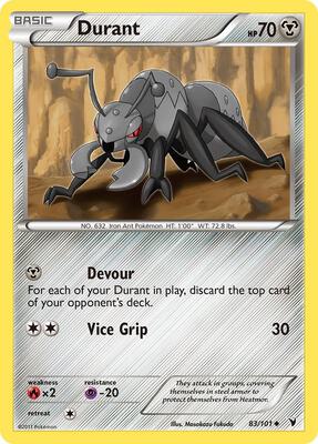 Durant card from Noble Victories