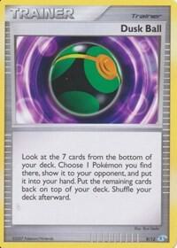 Dusk Ball card from DP Trainer Kit: Manaphy & Lucario