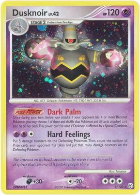 Dusknoir card from Diamond and Pearl