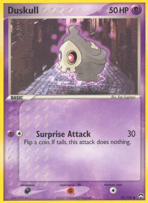 Duskull card from EX Power Keepers