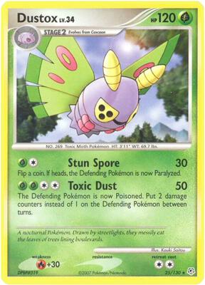 Dustox card from Diamond and Pearl