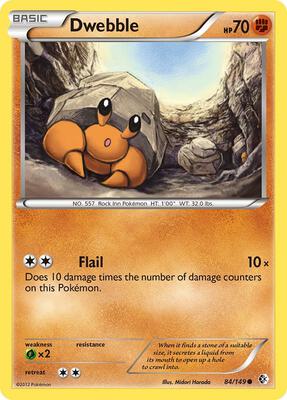 Dwebble card from Boundaries Crossed