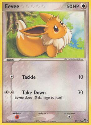 Eevee card from POP Series 3