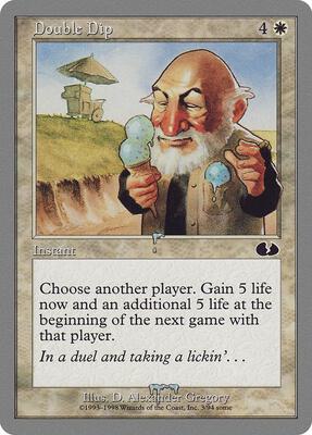 Double Dip card from Unglued