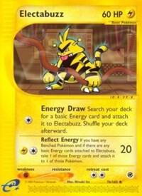 Electabuzz card from Expedition