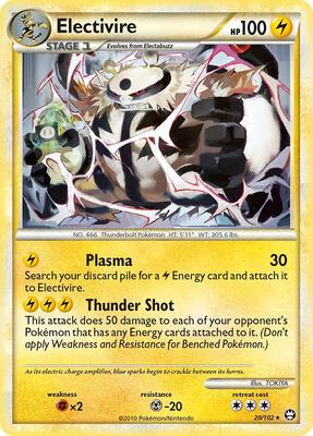 Electivire card from Triumphant