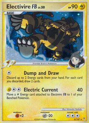 Electivire FB card from Supreme Victors