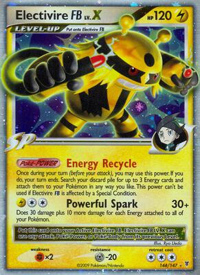 Electivire FB Lv.X card from Supreme Victors