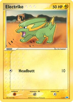 Electrike card from EX Trainer Kit 1: Latias & Latios