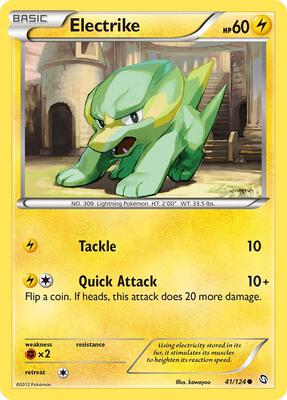 Electrike (41) card from Dragons Exalted