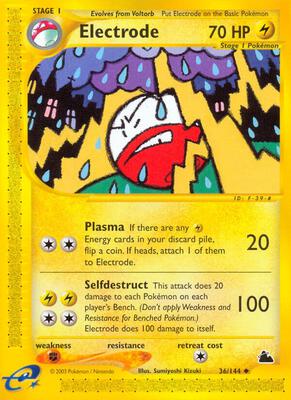 Electrode card from Skyridge