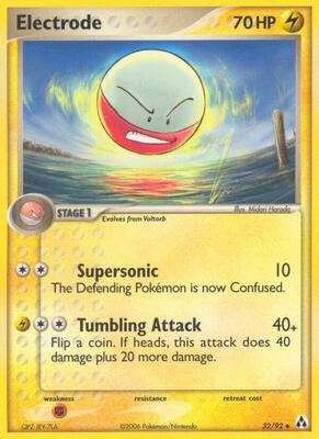 Electrode card from EX Legend Maker