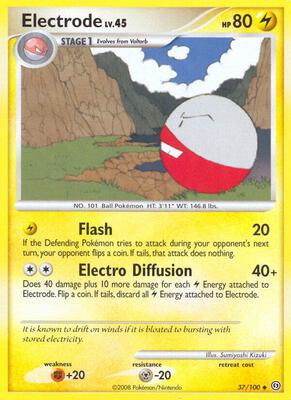 Electrode (37) card from Stormfront
