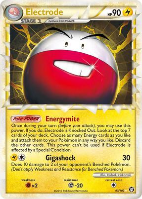 Electrode (Prime) card from Triumphant