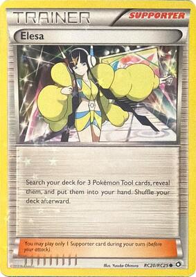 Elesa card from Legendary Treasures: Radiant Collection