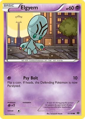 Elgyem card from Next Destinies