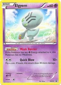 Elgyem - BW55 card from Black and White Promos