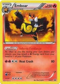 Emboar - BW21 card from Black and White Promos