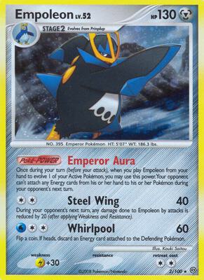 Empoleon card from Stormfront