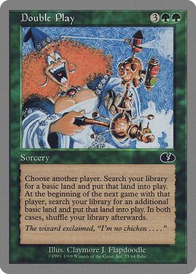 Double Play card from Unglued