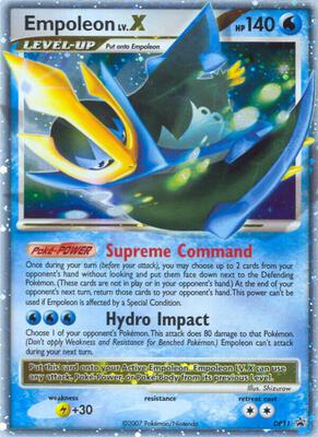 Empoleon LV.X - DP11 card from Diamond and Pearl Promos