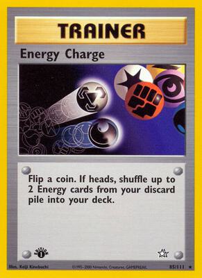 Energy Charge card from Neo Genesis