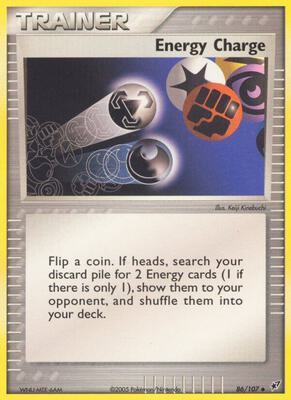 Energy Charge card from EX Deoxys