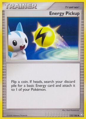 Energy Pickup card from Legends Awakened