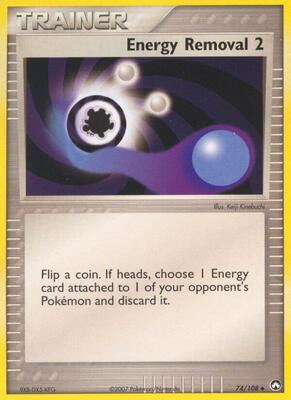 Energy Removal 2 card from EX Power Keepers