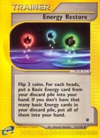 Energy Restore card from Expedition