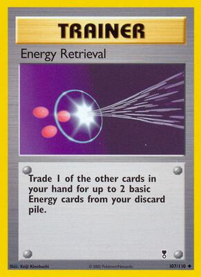 Energy Retrieval card from Legendary Collection