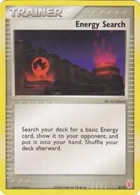 Energy Search (Plusle) card from EX Trainer Kit 2: Plusle & Minun