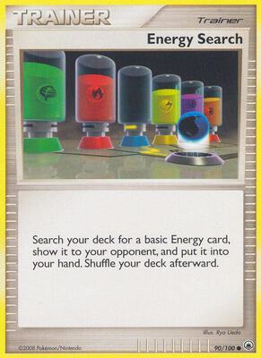 Energy Search card from Majestic Dawn