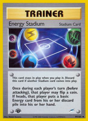 Energy Stadium card from Neo Destiny