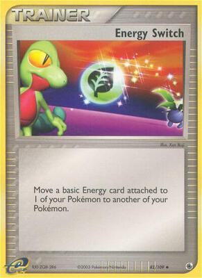 Energy Switch card from EX Ruby and Sapphire