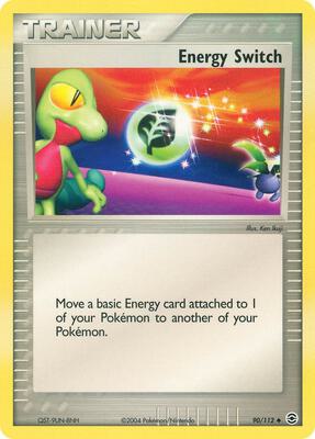 Energy Switch card from EX FireRed & LeafGreen
