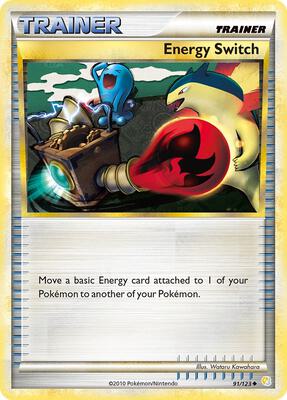 Energy Switch card from HeartGold SoulSilver
