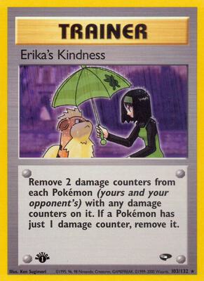 Erika's Kindness card from Gym Challenge