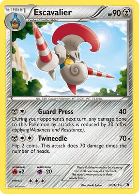 Escavalier card from Noble Victories