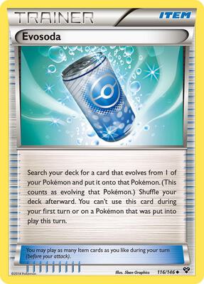 Evosoda card from XY Base Set