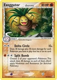 Exeggutor (Delta Species) card from EX Holon Phantoms
