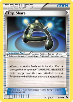 Exp. Share card from Next Destinies