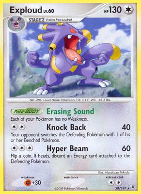 Exploud card from Supreme Victors