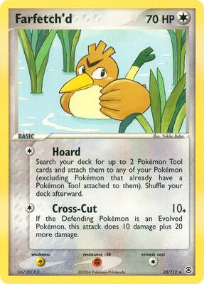 Farfetch'd card from EX FireRed & LeafGreen