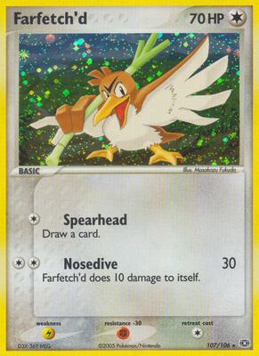 Farfetch'd (Secret Rare) card from EX Emerald