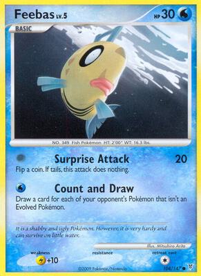Feebas card from Supreme Victors