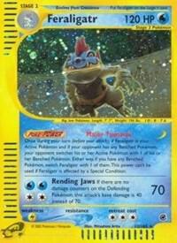 Feraligatr (12) card from Expedition