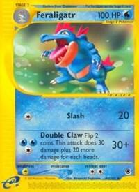 Feraligatr (46) card from Expedition