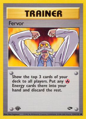 Fervor card from Gym Challenge